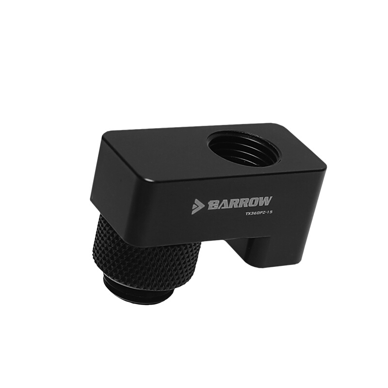 Barrow TX360PZ-15, 15mm 360 Degrees Rotary Offset Fittings , G1/4 15mm Male To Female Extender Fittings