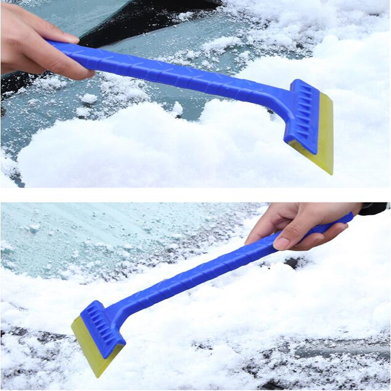 Long Handle Tendon Wiper Windshield Ice Scraper Remove Frost Car Van Snow Scraper Windscreen Body Cleaner Winter Car Accessories