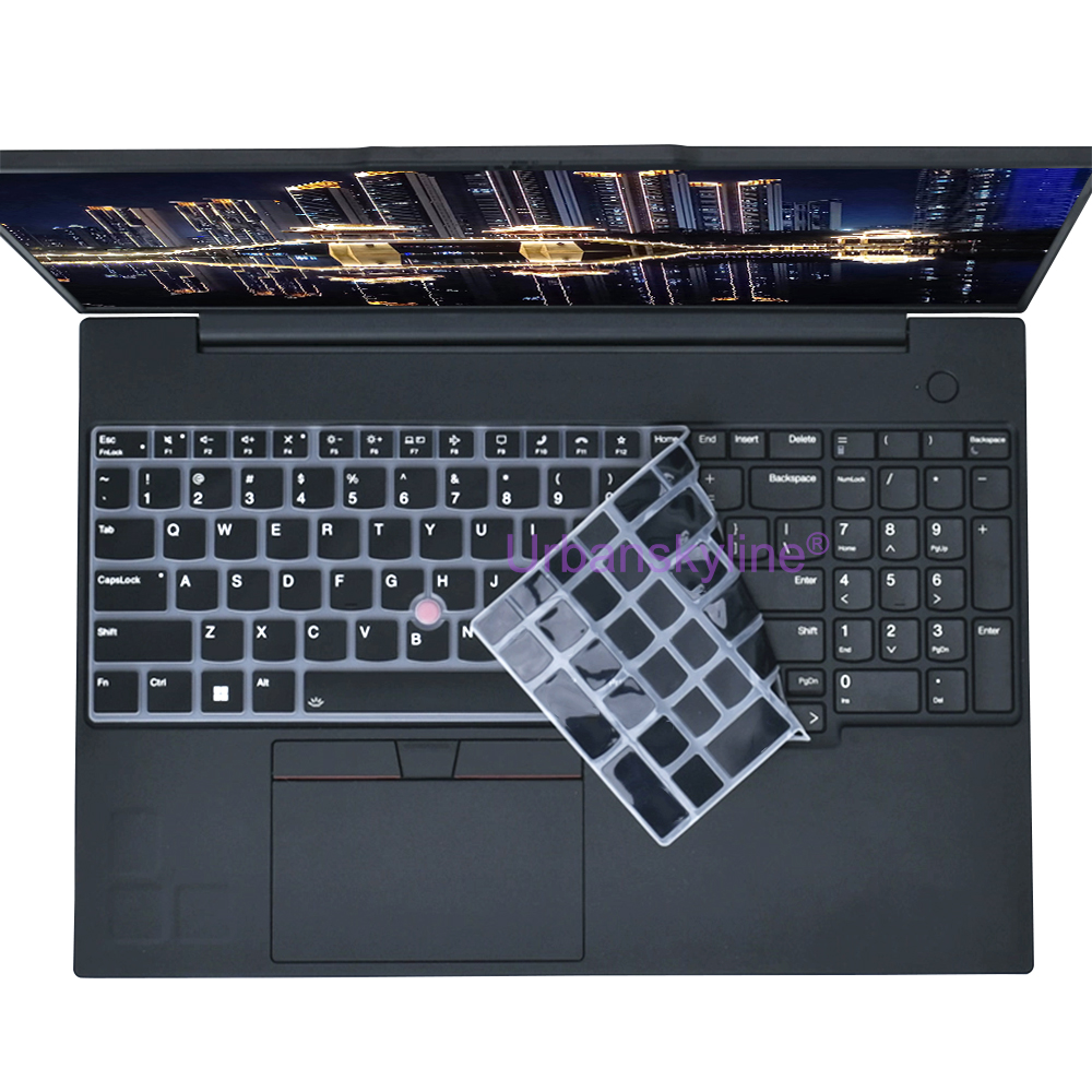 Tastaturabdeckung für Lenovo ThinkPad 16 Z16 P1 E16 P16v Extreme Gen 7 6 5 4 3 2 X1 Silikon-Schutzhülle