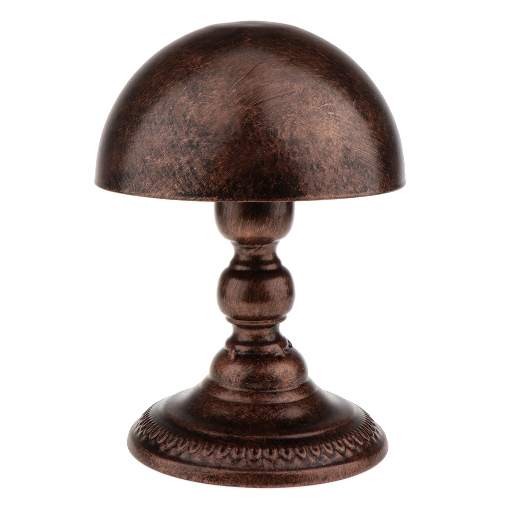 Porte-chapeau autoportant en métal de Style Vintage, présentoir de tête de Mannequin Portable: Coppery