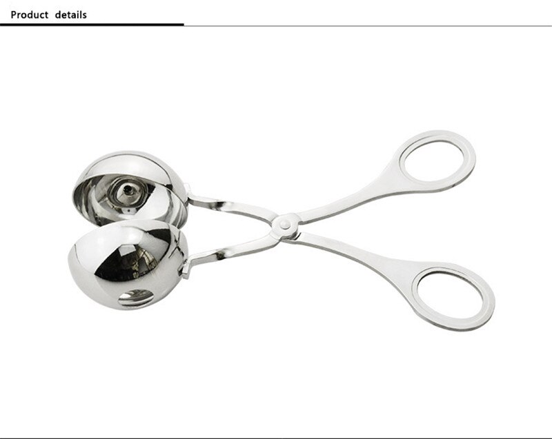 Köttbullsmaskin rostfritt stål gör-det-själv fisk kött ris nötkött köksredskap skopa klämma enkla praktiska köksredskap kök press