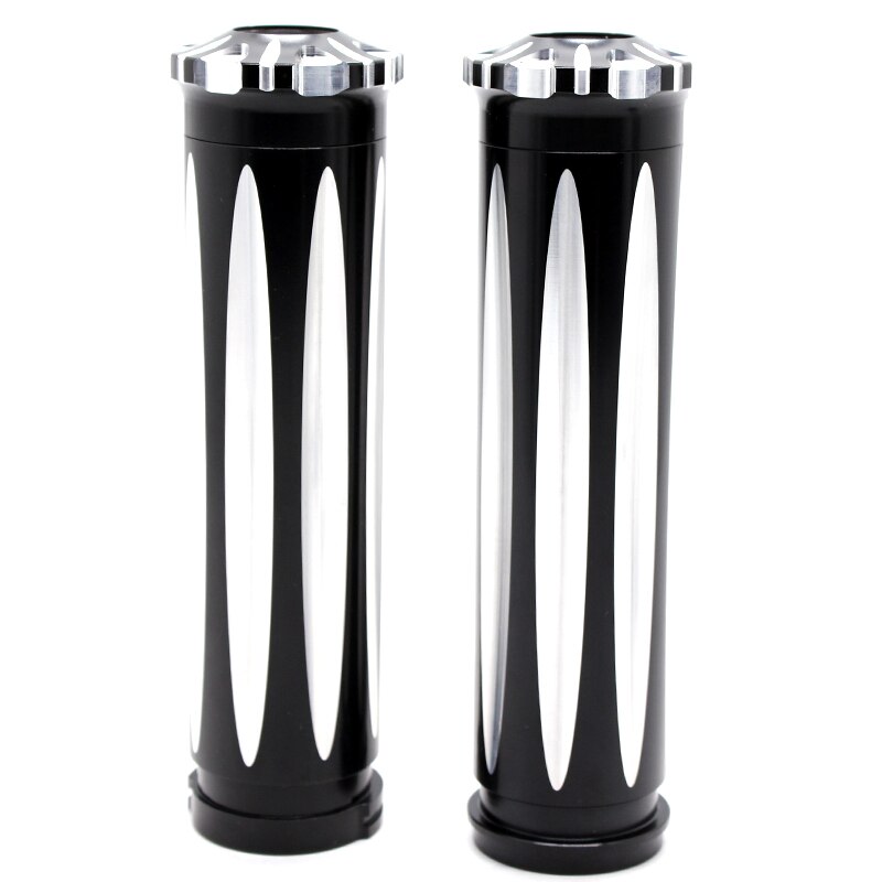 Motorcycle Grips For Harley Electronic Throttle Wire Touring Tri-Glide 1" Aluminium CNC Handlebar Hand Grips