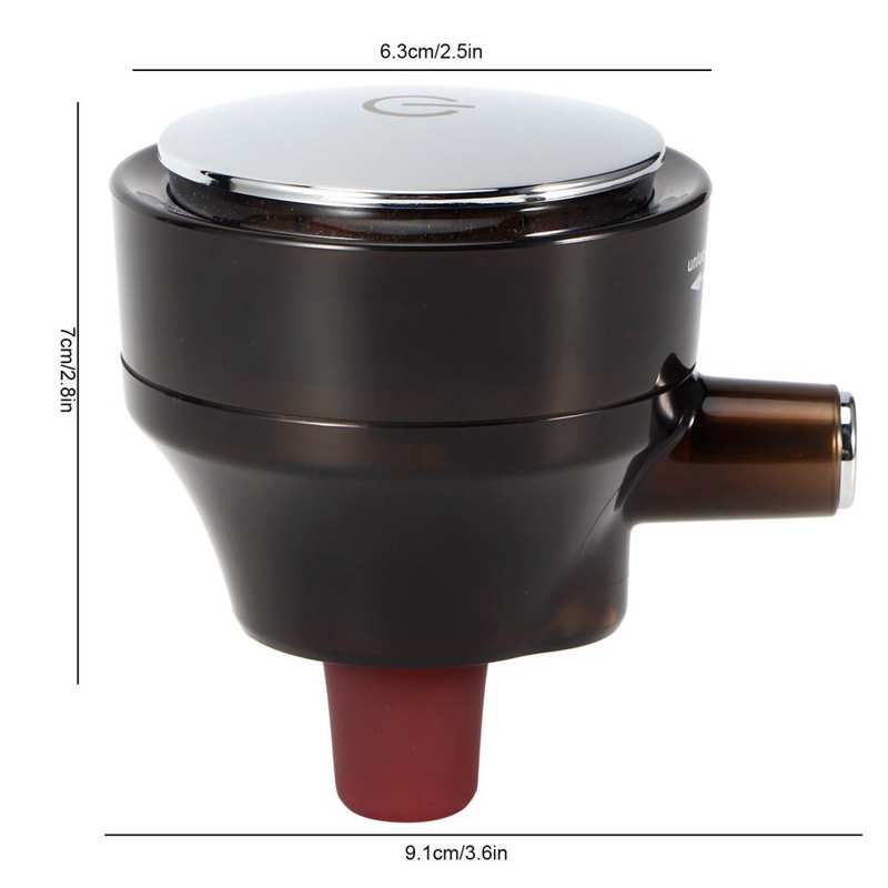 Destylator Portable Ultrasonic Intelligent Automatic Decanter for Can/Bottle Beer Red Wine Black Kitchen Food Proceed Tools 3V