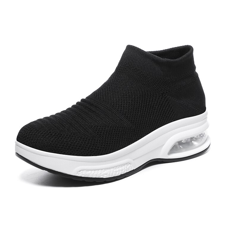 Tenis Feminino Brand Gym Sport Shoes for Women Tennis Shoes Female Stability Athletic White Sneakers Trainers Cheap: Black / 5