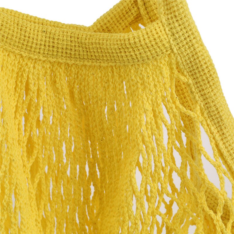 Reusable Hollow Net Bag Vegetables Mesh Storage Bags Portable Organizer Convenience Holder Kitchen Vegetables storages