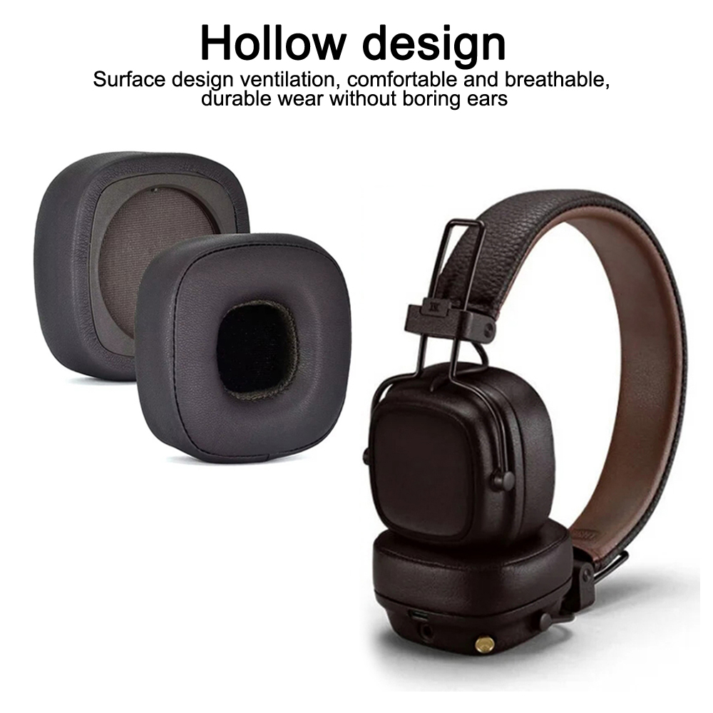 Almohadillas para los oídos para Major 4 IV, repuesto de auriculares, esponja con memoria, diadema, cojín, orejeras, almohadillas para los oídos, piezas de reparación