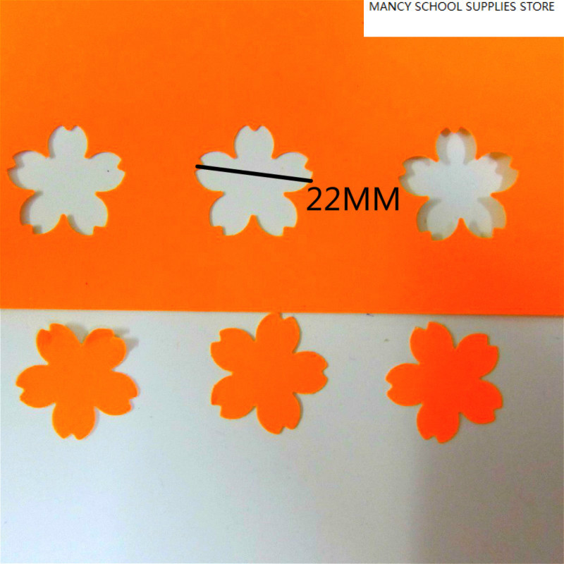 1pc Cherry 22mm Blossom Punch Diy Craft Hole Puncher For Scrapbooking Punches Eva Maker Scrapbook Paper Cutter Embossing Sharper