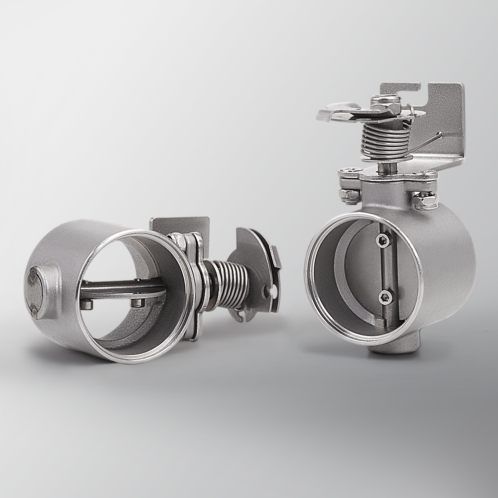 Válvula de control de escape de motocicleta de operación manual Válvula de control de escape de 2" 51 mm - Se puede soldar / impermeable