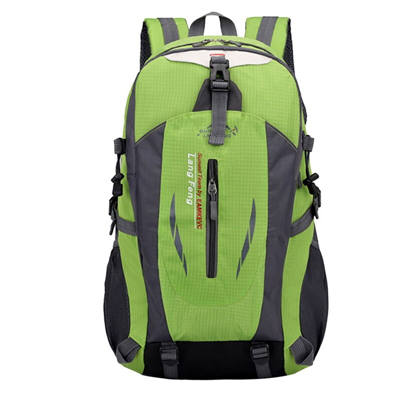 Litthing Unisex Reizen Rugzakken Outdoor Mochila Masculina Toevallige Waterdichte Vrouwen Mannelijke Zakken Mannen Terug: green A