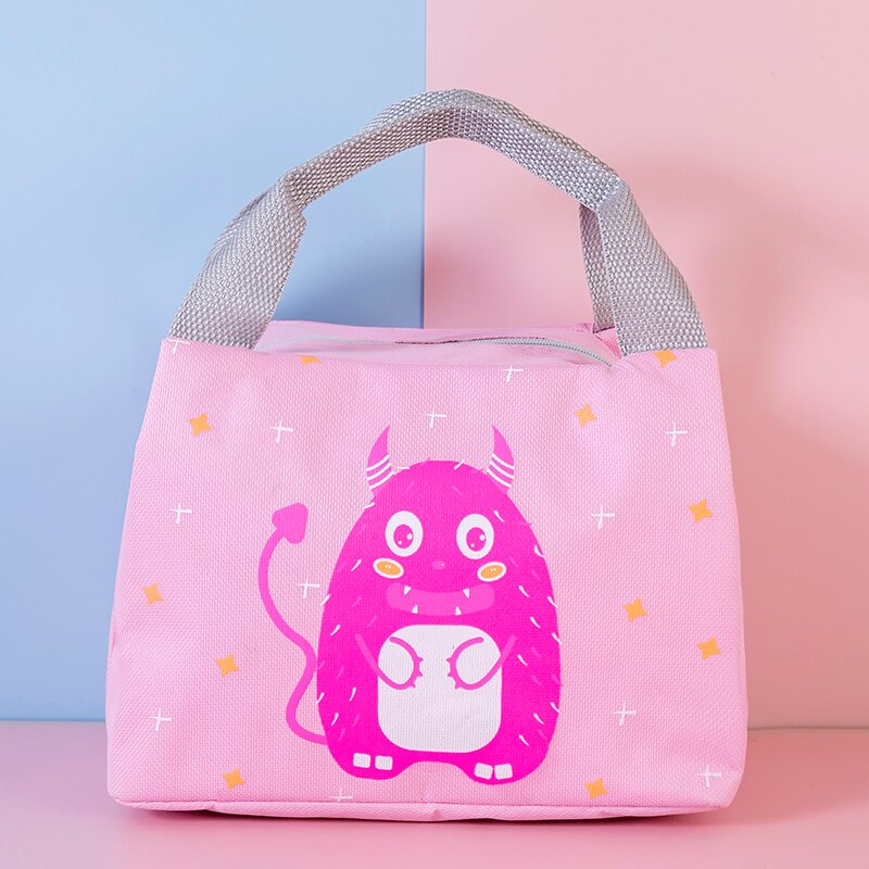 Unicorn Portatile Borsa Termica Pranzo Al Sacco Scatola di Pranzo Isolata Tote Bag di Raffreddamento Bento Sacchetto Del Pranzo Contenitore di Scuola Borse Contenitore di Cibo: L