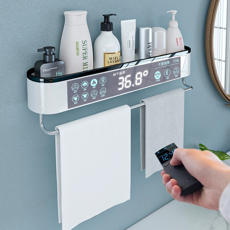 Estante para baño MICCK, estanterías para ducha, montaje en pared para inodoro, resistente al agua, organizador para ducha, estante cosmético, toallero para Baño