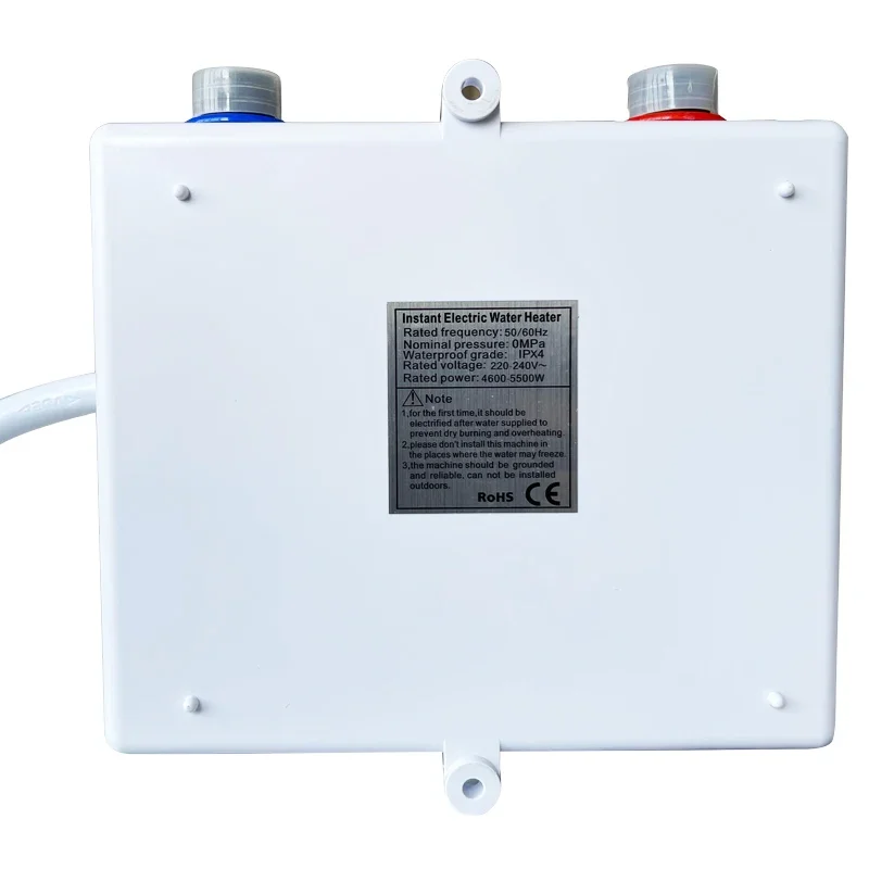 ATWFS natychmiastowy podgrzewacz wody 220V 4600W przenośne grzejniki elektryczne robić łazienki prysznic z gorącą wodą i ogrzewanie domowej kuchni