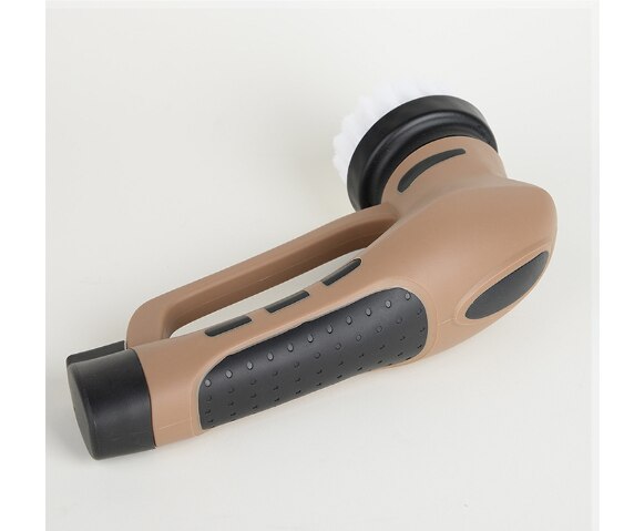 Electric shoe Cleaning Machine Portable rechargeable/battery Dedusting oiling waxing polishing 5 Brush Heads One-touch switch