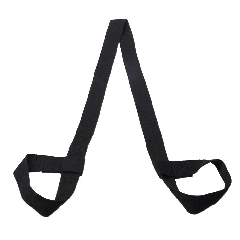 Yoga Mat Strap Multifunctional Yoga Mat Sling Sling For Mat Carrier Stretching Strap: Black