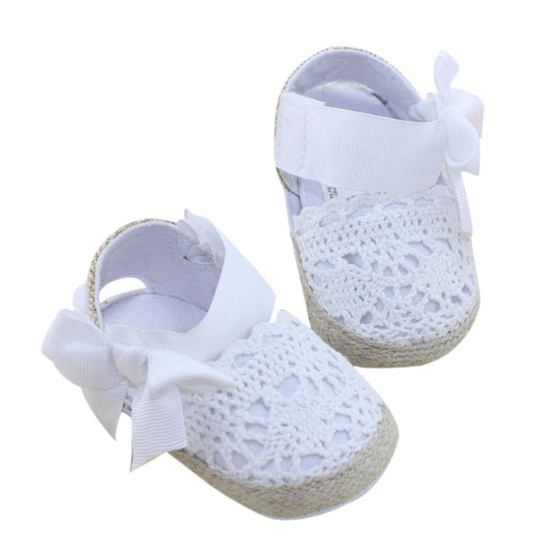 Lace baby sandals Infant Toddler Princess First Walkers Prewalker Shoes Bow Shoes Sandals bebek sandalet baby girl sandals #06