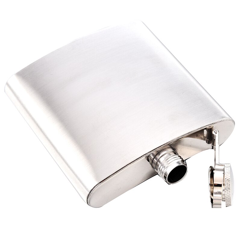 Bouchon à vis pour bouteille de Whisky, en acier inoxydable, 6oz