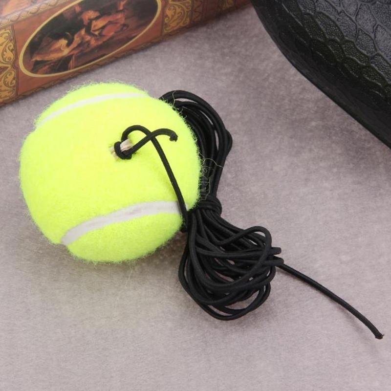 1 PC Line Training Tennis Rubber Tennis Ball High Resilience Durable Practice Ball School Club Competition Training