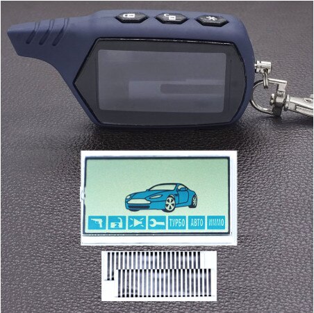 Starline A61 LCD display + Key Chain Fob case Train starline A61 car remote control A61 LCD display flexible cable