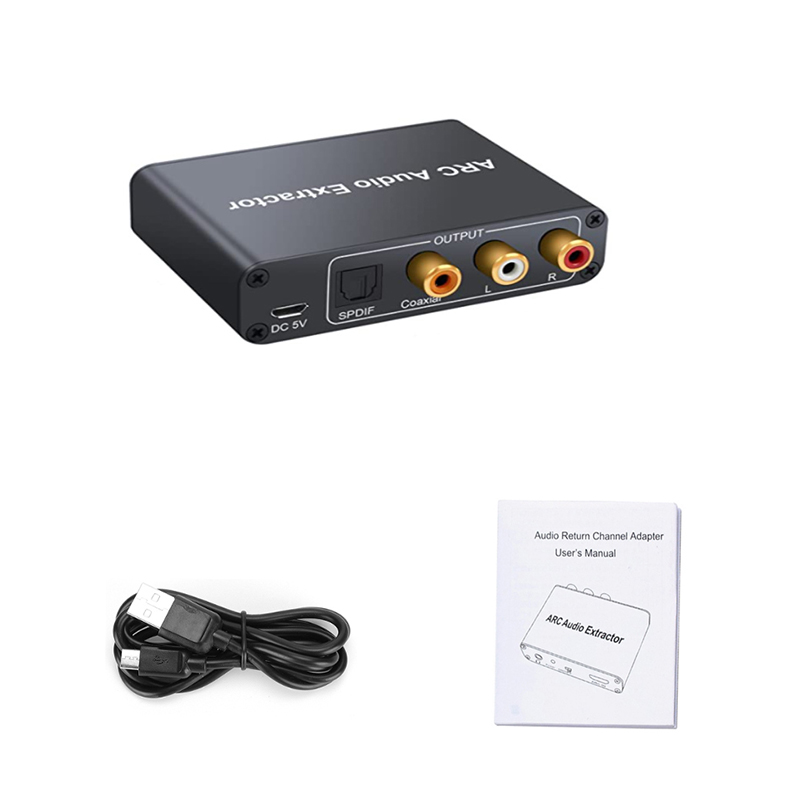 HDMI ARC Audio Converter Adapter ARC L/R Coaxial – Grandado