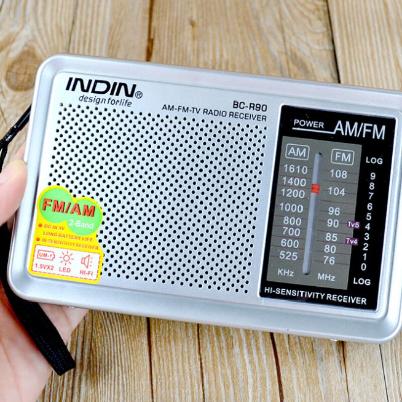 Best-selling radio Multifunction Indoor Outdoor Portable AM FM elderly radio player Walkman BC-R90