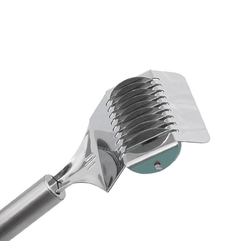 Stainless Steel Noodle Maker Pasta Cutter Noodles Slicer Cutter Lattice Roller Dough Cutter Hanging Cutting Tools Kitchen Gadget