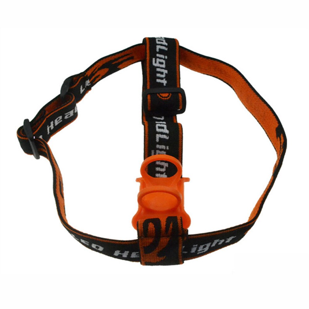 Taschenlampe Kopf Band Gurt Einstellbare Nylon Seite frontal Kopfband für LED Taschenlampe zu Scheinwerfer Kopf Licht Gummiband: Sektion C