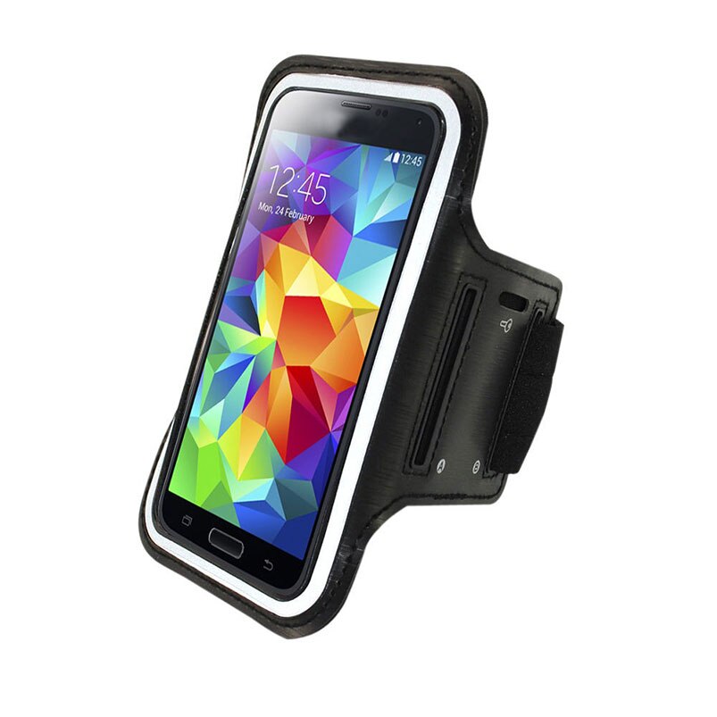 Black Waterproof Gym Armbands For LG G7 ThinQ V30 Plus G6 V20 V40 V35 Q6 K10 G5 G4 Arm Band Bag Case run fish sports