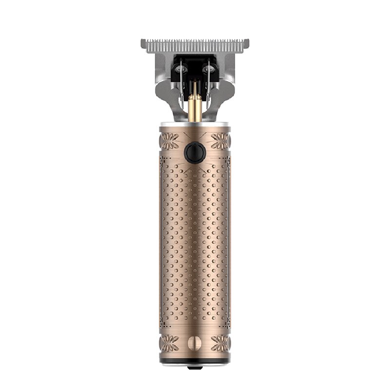 Kemei-maquinilla eléctrica para cortar el pelo para hombres, máquina para cortar el pelo de Metal, cabeza de aceite de 0mm, carga USB, 5w maquina de cortar cabello cortadora de pelo maquinilla de cortar: KM-1758