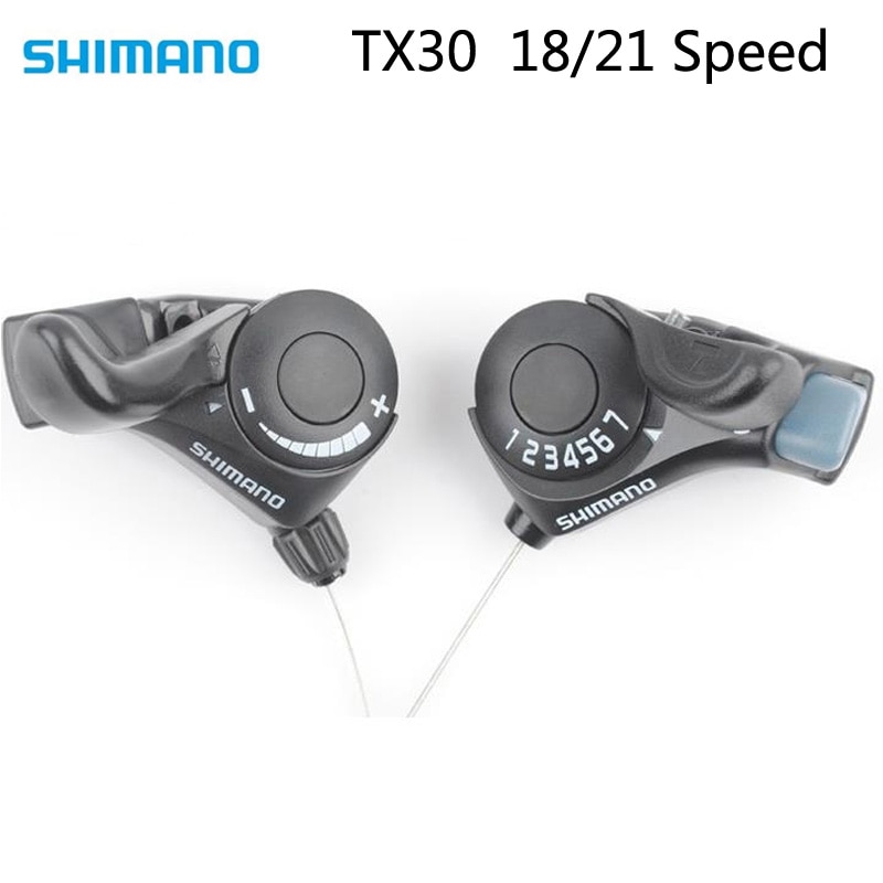 Shimano TX30 Tourney SL-TX30 shifter Bicycle Shift Lever 3 6 7s 18 21 MTB Bike Shifter Trigger Switch Left/Right Cable 3x6/3x7