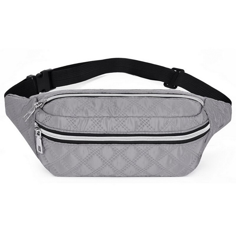 Wasserdicht Taille Pack Frauen Sport Laufen Taille Tasche Für Männer praktisch Halfter Gürtel Tasche Fitnessstudio Fitness Reisen Beutel Brust taschen: grau
