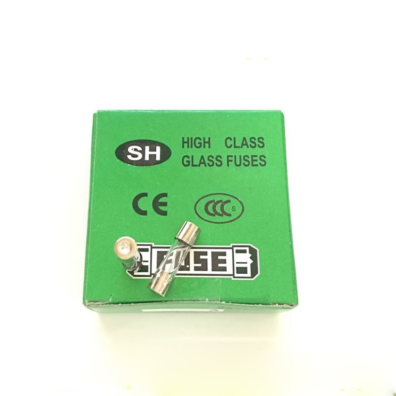 5 * 20mm glass fuse tube F3A250V 3 security fuse with CE / CCC environmental certification 100pcs