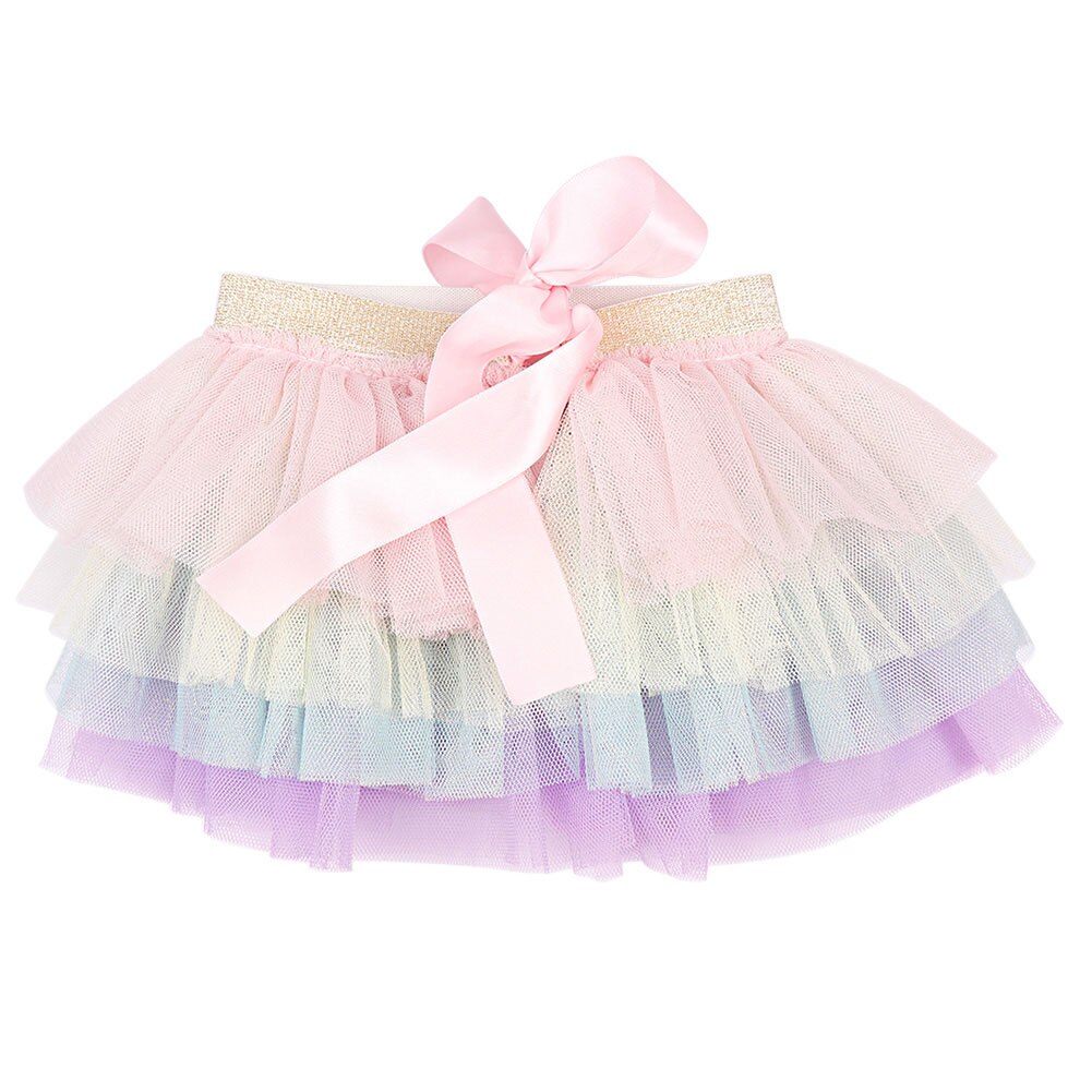 Summer Baby Girl Tutu Skirt Soild Color Newborn Princess Girl Tulle Clothes Kid Lace Skirt for Ballet Dance Age 0-12M: 3