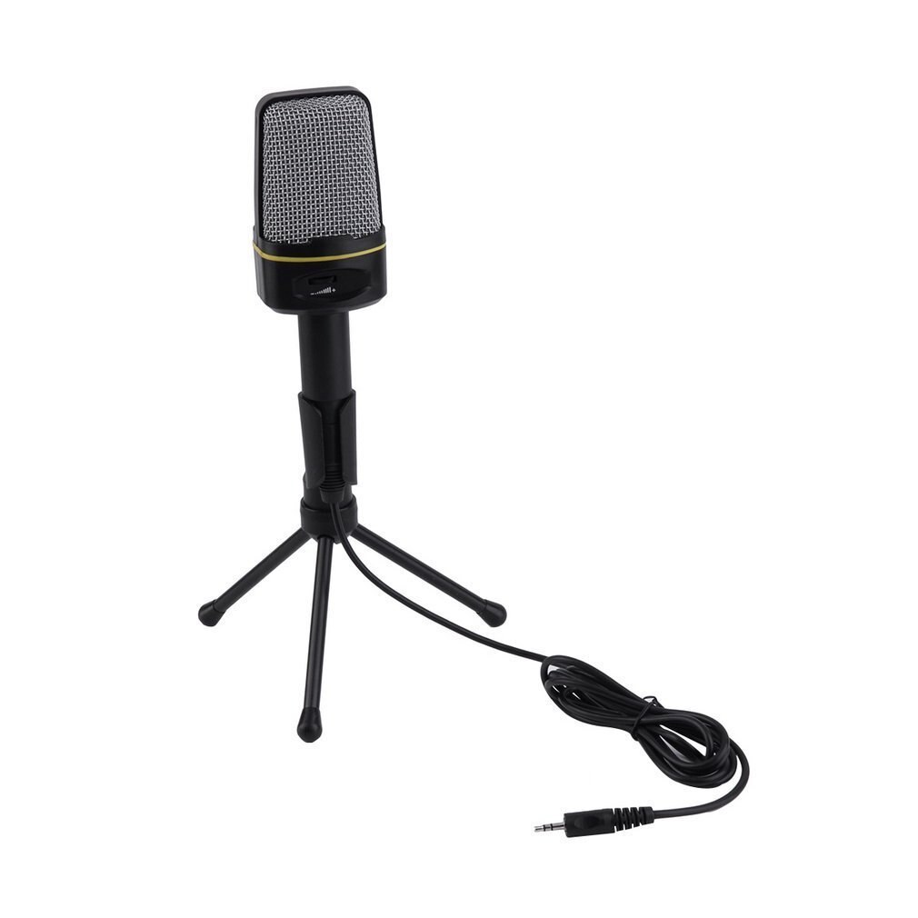 3.5mm Wired Studio Capacitive Plug and Play Microphone SF-920 for Computer Wholeslae Electret Microphone Single Microphone