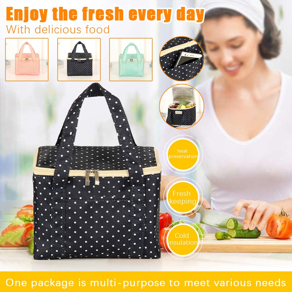 Insulated Lunch Bag For Women Men Kids Cooler Adults Tote Food Lunch Box lunch bag food bag for women men Insulated Lunch Bag