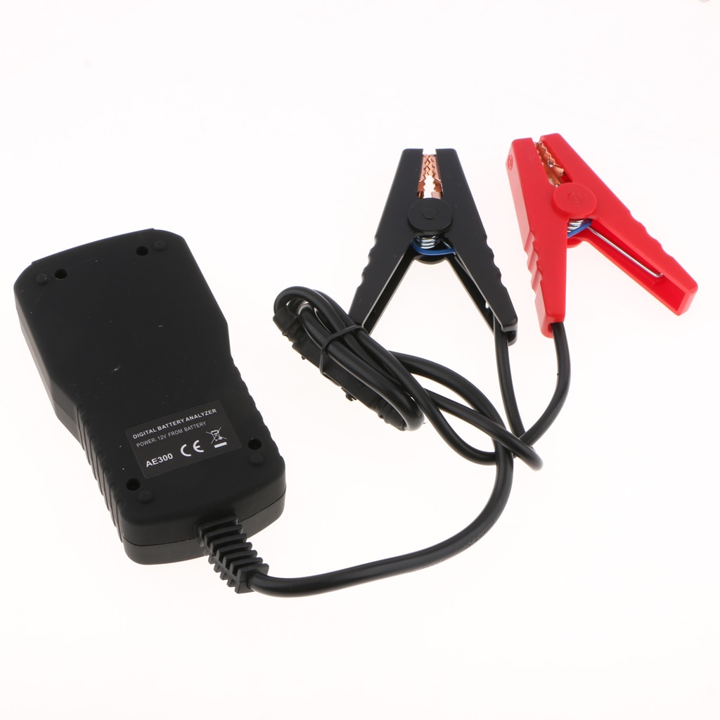 12V CCA Automotive Load Battery Tester Digital Analyzer for Heavy Duty Trucks, Cars, Motorcycles and More