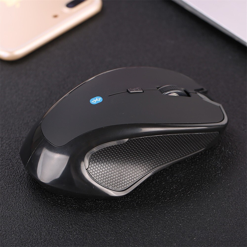 CARPRIE Wireless Mouse - Bluetooth 3.0 - 1600 DPI - 6 Buttons - Optical - for PC Laptop
