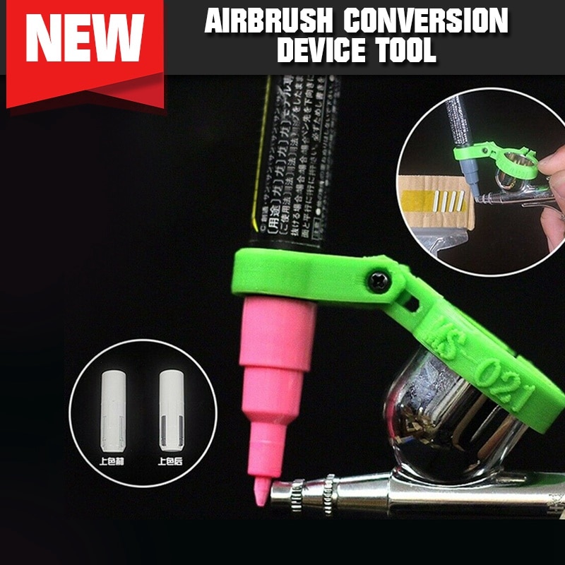 Herramienta de modelado de pluma a aerógrafo, dispositivo de conversión, modelo Hobby