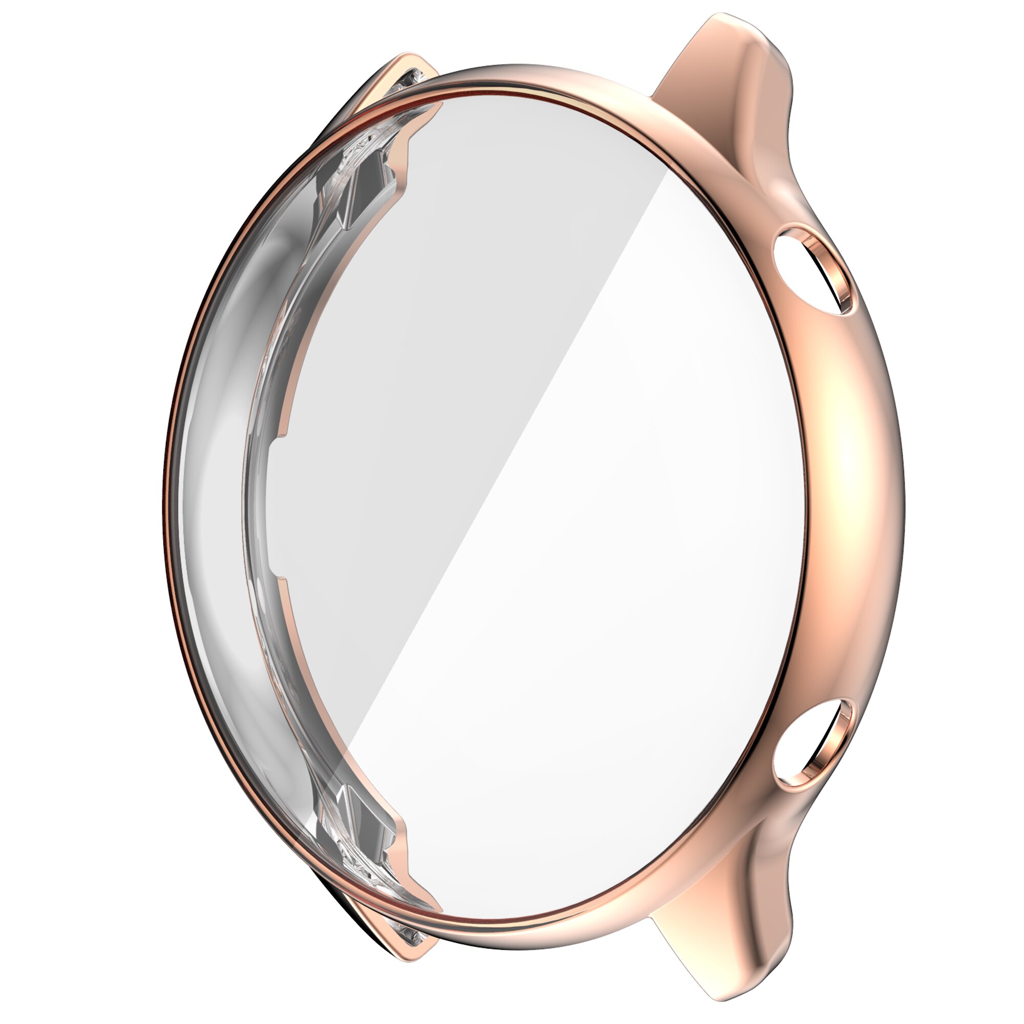 Funda protectora para Amazfit GTR 2, carcasa protectora de pantalla completa, marco de TPU suave para Xiaomi Huami Amazfit GTR2, parachoques para reloj: Rose gold