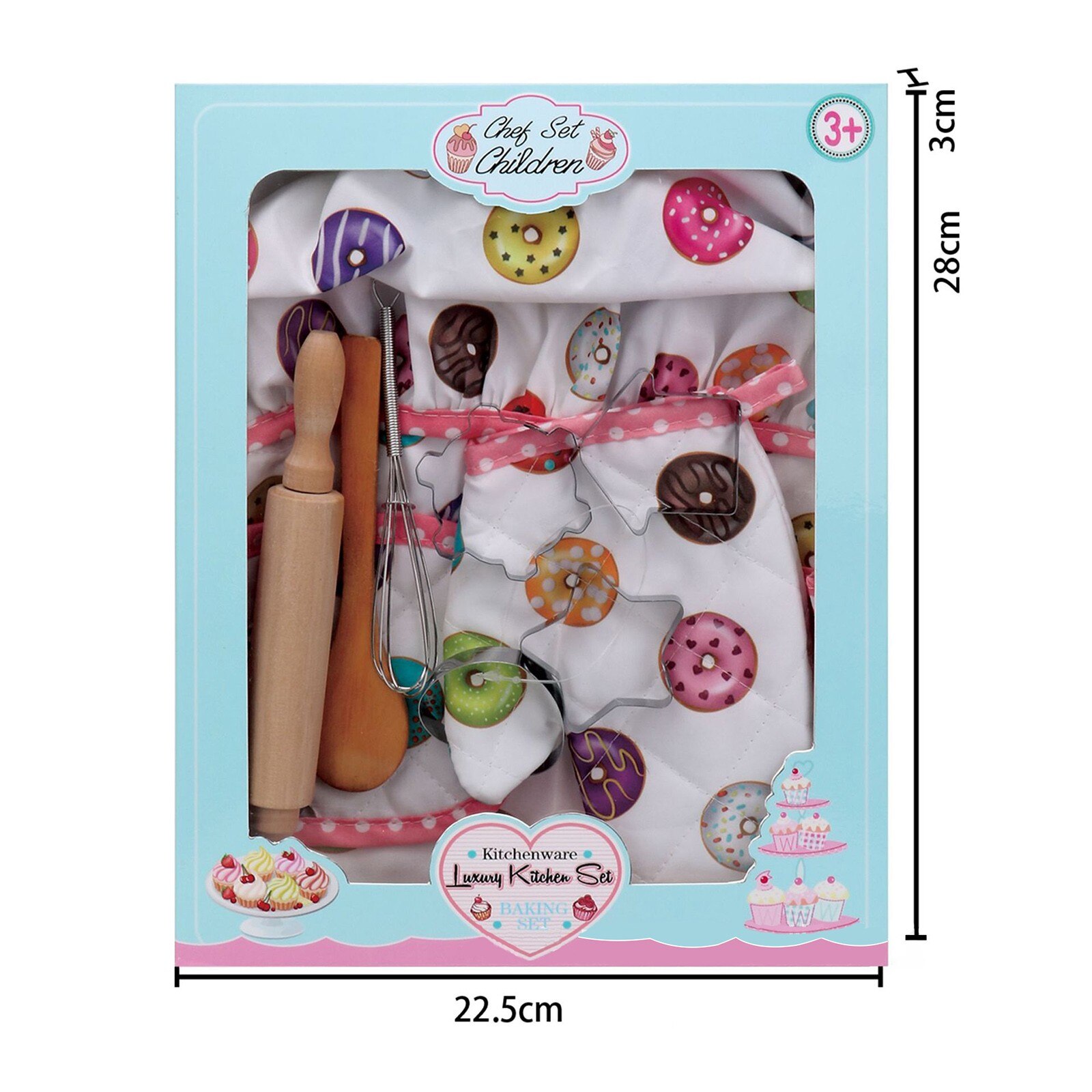 11pcs Kids Cooking And Baking Set Kitchen Costume Role Play Kits Apron Hat Kitchen Utensils Cooking Pots Pans Food Dishes