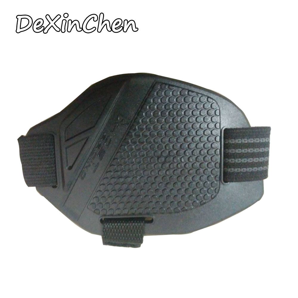 Drei farben Motorrad Schuhe Schutz Getriebe Schalthebel Schuh Socke Stiefel Abdeckung Schutz für Motorrad Motorrad, freies: Schwarz