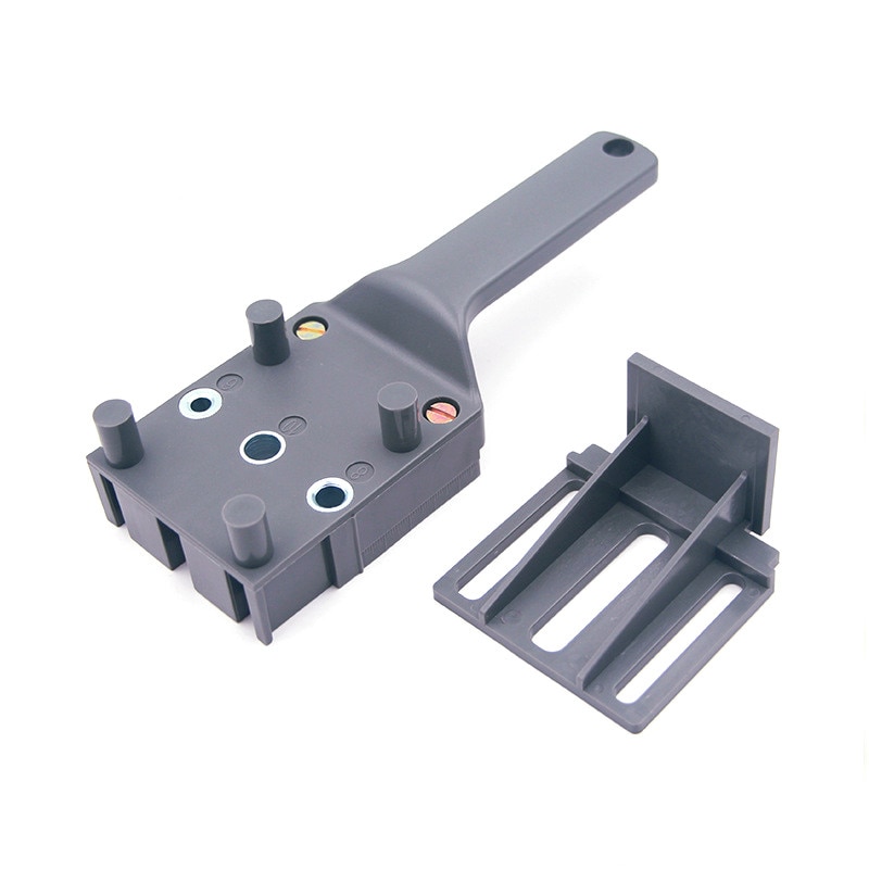 Plantilla pasador de carpintería de 6, 8, 10mm, taladro de madera, plantilla de agujero de bolsillo portátil, taladro de sierra, herramientas guía para carpintería