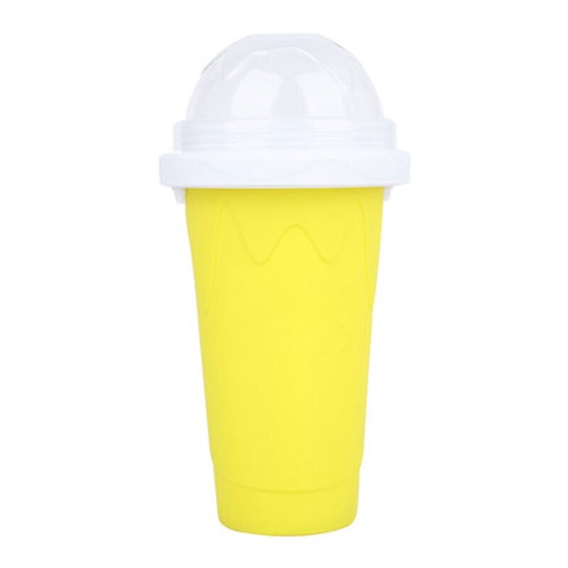 Slushy Mug Slush Ice Maker Machine Freeze Cup for Household DIY Milkshake Water Ice in Seconds: yellow