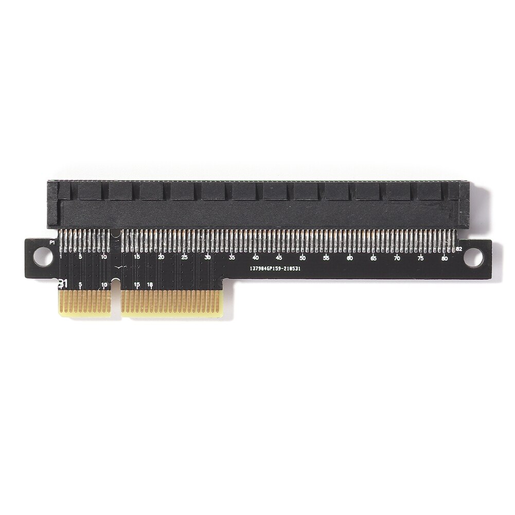 Desktop PCI-E 4X to 16X Adapter Card PCI-E 4X Male to Female Port Converter for Miner Mining Expansion Card Desktop Riser