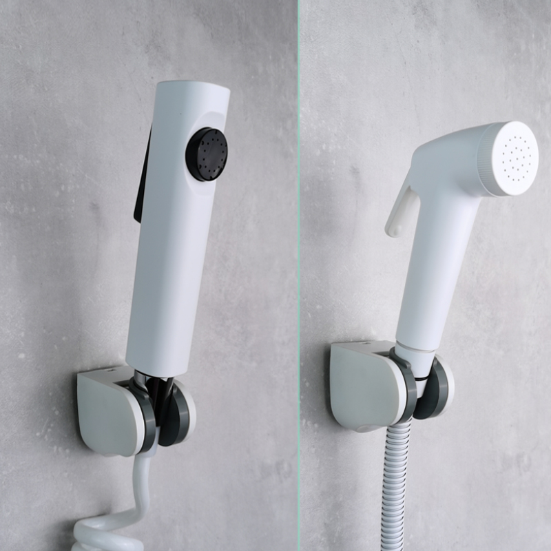 Bidet Sprayer ABS Matt Black Gold Grey Sprayer Toilet Fittings High Pressure Cleaning Shattaff Chrome