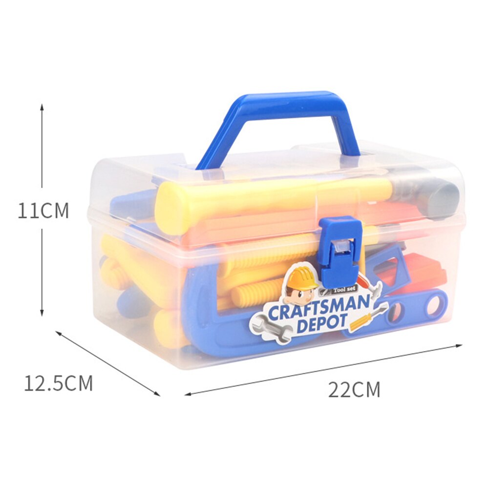 Mini Kids Pretend Play Speelgoed Plastic Building Tools Wrench Schroevendraaier Kit Voor Kids Jongens Meisjes Onderwijs Speelgoed