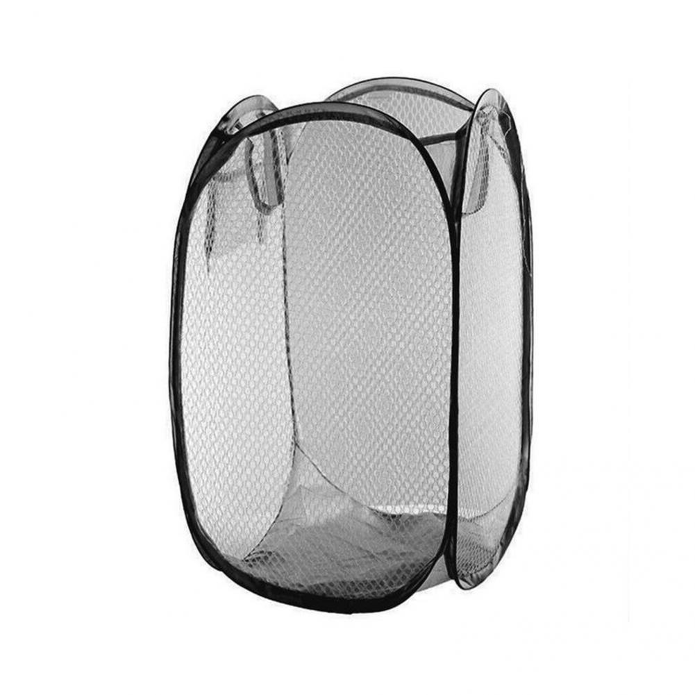 Laundry Mesh Bag Convenient Lightweight Clothes Basket Dirty Clothes Laundry Mesh Basket for Bathroom Laundry Basket