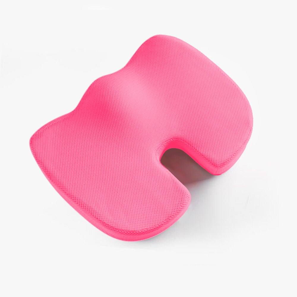 Slow Rebound Seat Cushion Memory Foam Coccyx Pad Tailbone Sciatica Lower Back Pain Relief for Office Desk Chairs Car Seat