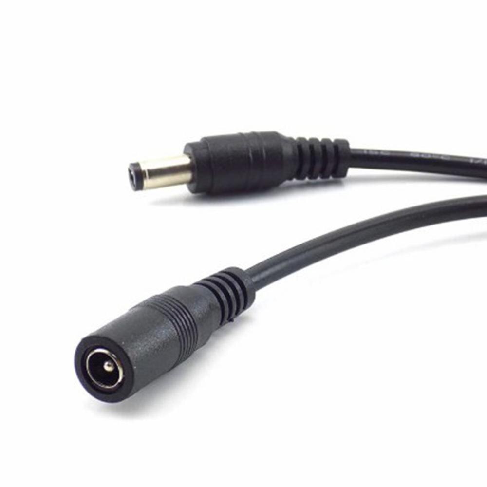 10m 5m 3M 2m 1m 5.5 x 2.1mm DC Power connector Jack Adapter lead cord 12v cable DC female Male extension external Plug