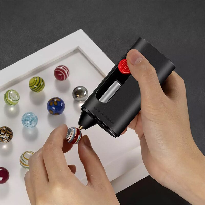 Wowstick Draadloze Lithium Mini Lijm Pen Gluer 2000Mah Type-C Opladen Met Lijm Sticks Voor Diy Art graftwork Restauratie
