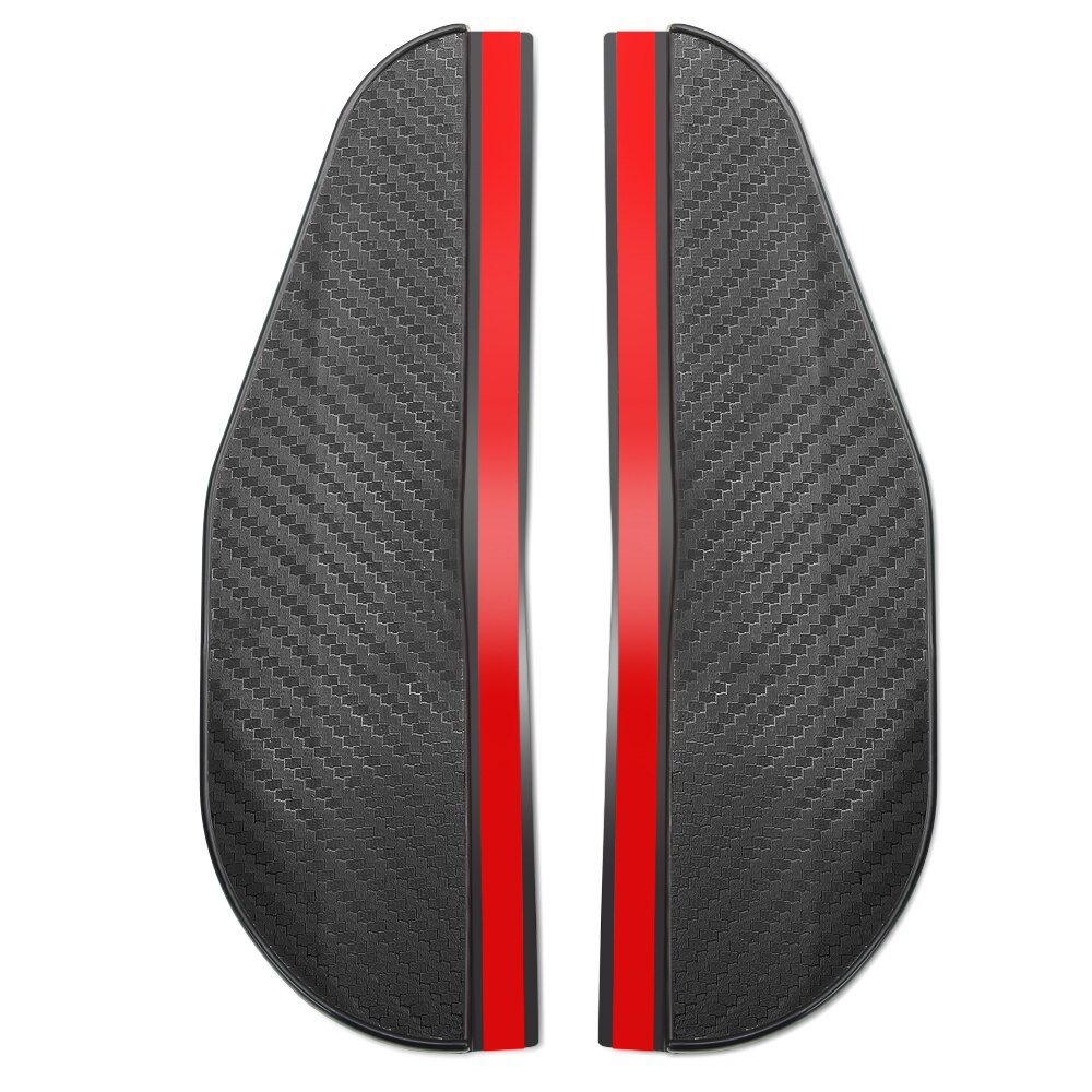 Karbonfiber-look bil regn øyenbryn for for volkswagen vw  t5 polo golf 7 6 5 4 golf  mk4 passat  b6 b5 b7 touran jetta  mk6: Default Title